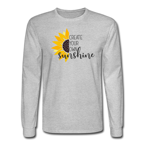 1012 4/4S Create Your Own Sunshine PREMIUM TSHIRT - heather gray