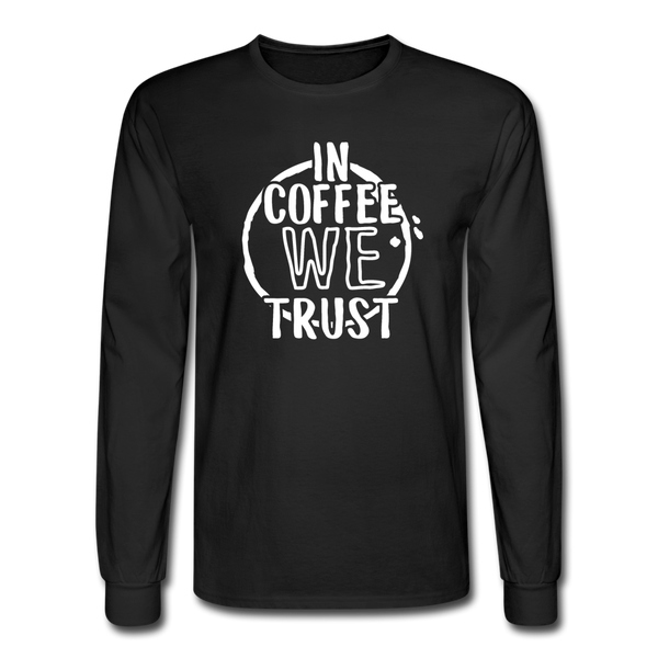 1009 4/4S In Coffee We Trust PREMIUM TSHIRT - black