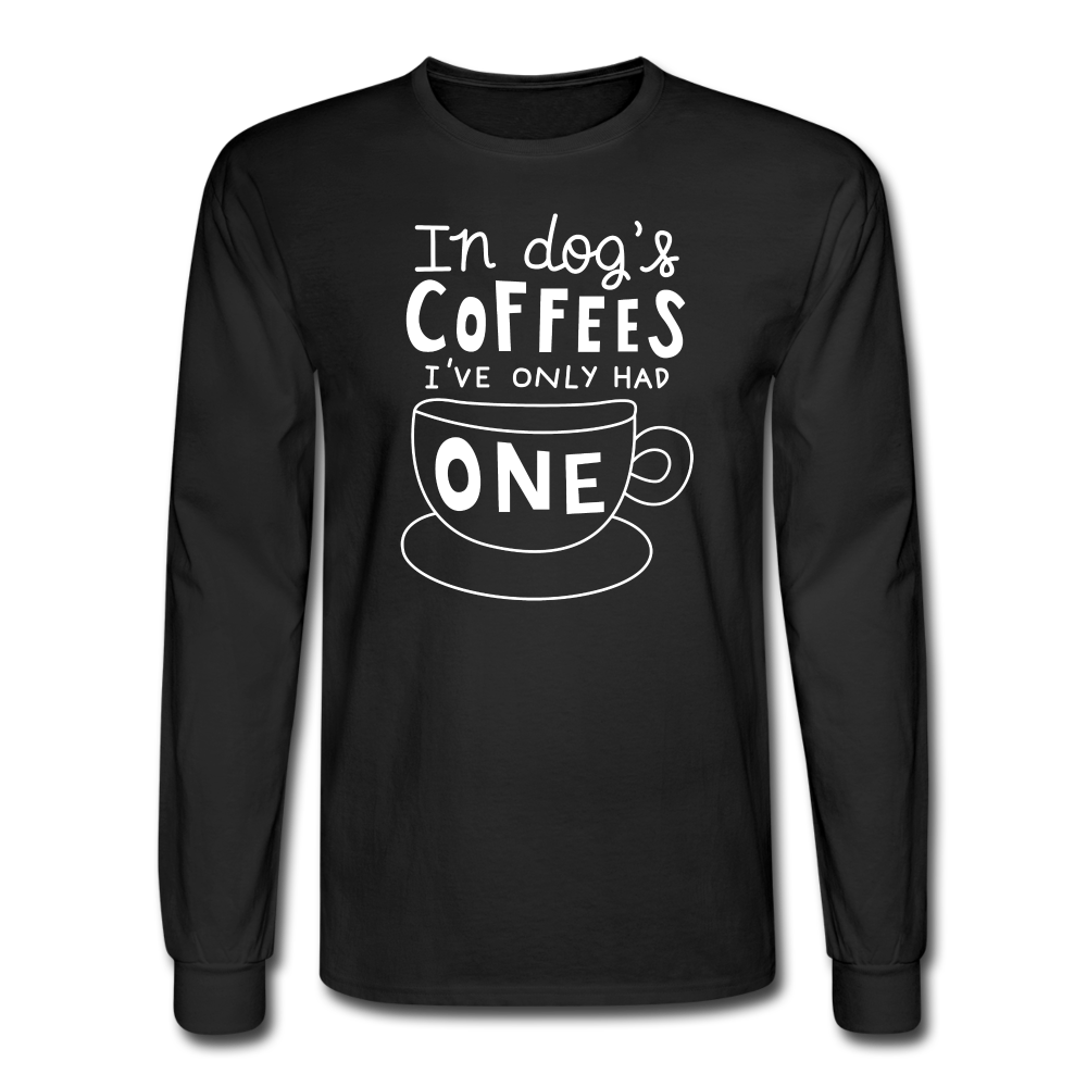 1010 4/4S In Dog's Coffees PREMIUM TSHIRT - black