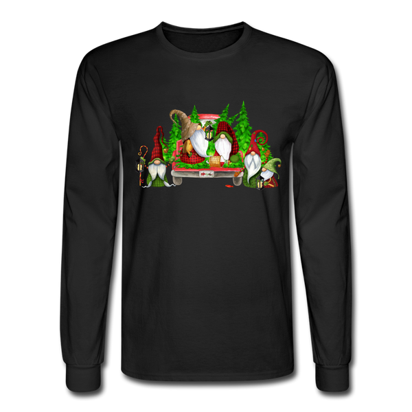 1081 4/4S Christmas Gnomes W/ Truck PREMIUM TSHIRT - black