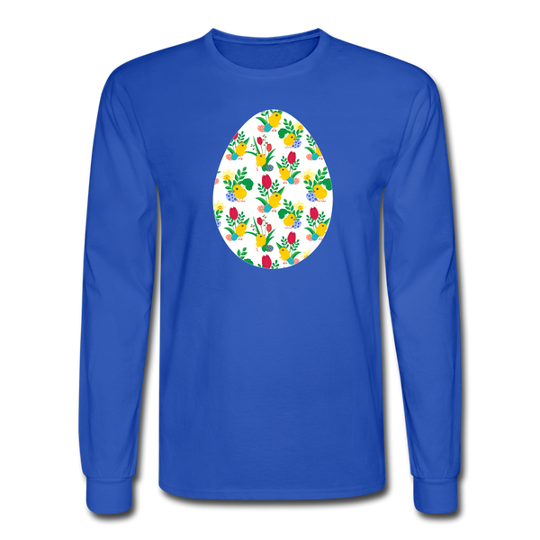 8150 4/4S Chickadee POD DESIGNER LEGGINGS Egg PREMIUM TSHIRT - royal blue