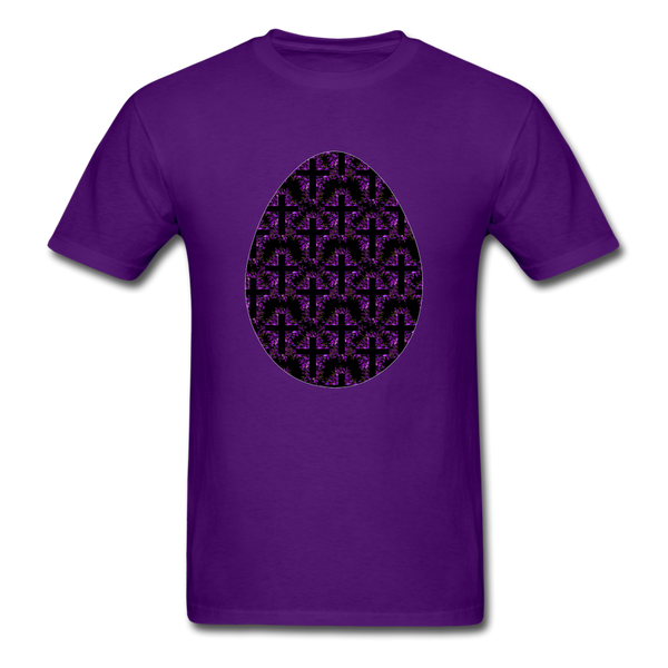 8152 1/4S Rejoice In Purple Egg PREMIUM TSHIRT - purple