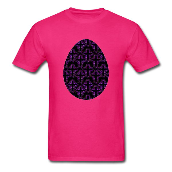 8152 1/4S Rejoice In Purple Egg PREMIUM TSHIRT - fuchsia