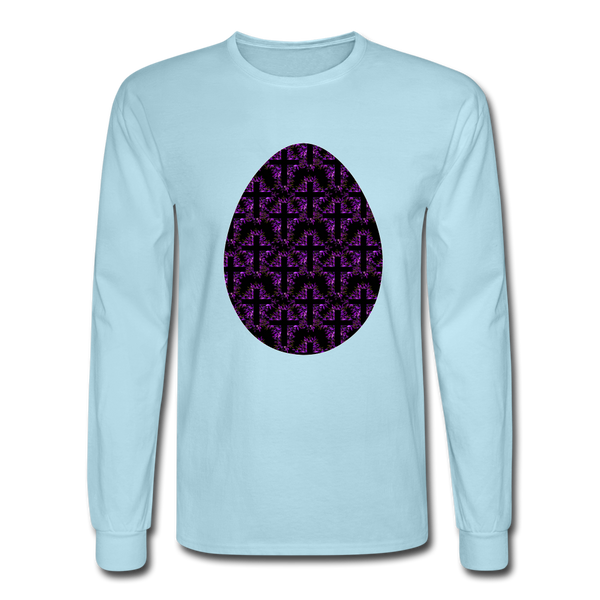 8152 4/4S Rejoice In Purple Egg PREMIUM TSHIRT - powder blue