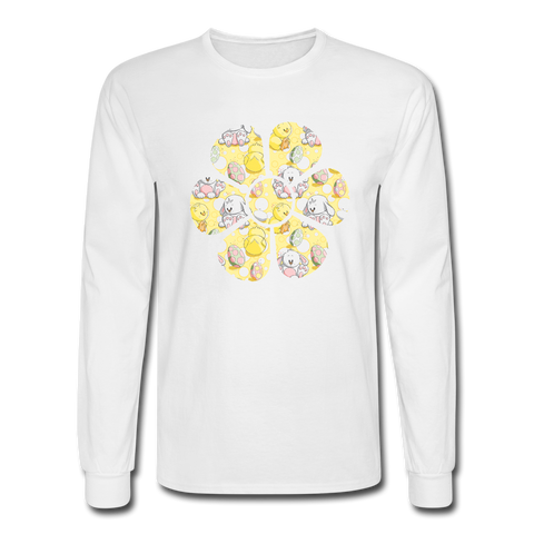 8153j 4/4S EggStra Cute Flower PREMIUM TSHIRT - white