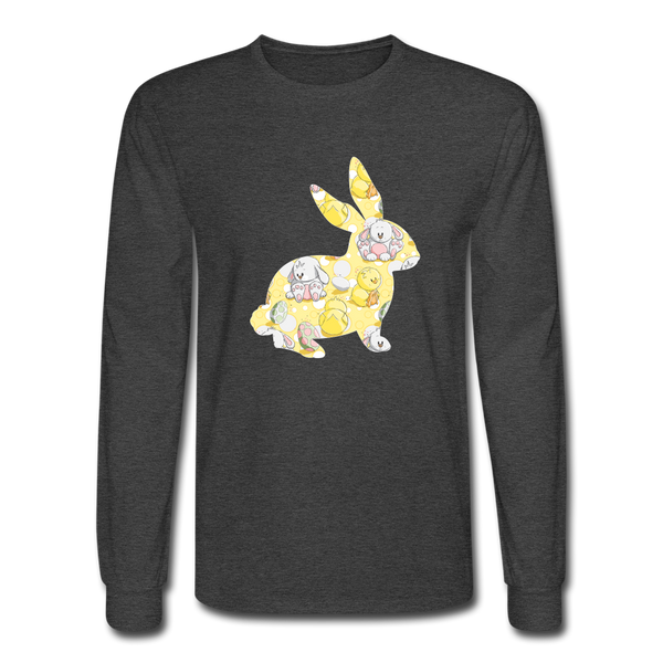 8153j 4/4S EggStra Cute Bunny PREMIUM TSHIRT - heather black