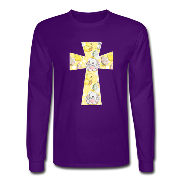 8153j 4/4S EggStra Cute Cross PREMIUM TSHIRT - purple