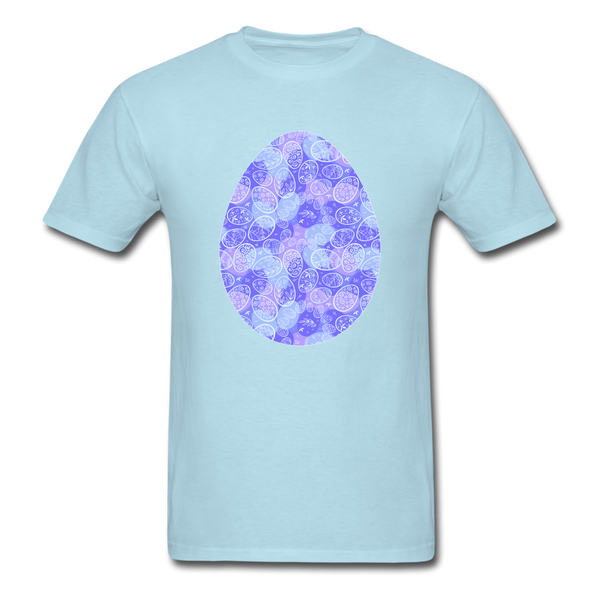 8146 1/4S EggScape Egg PREMIUM TSHIRT - powder blue