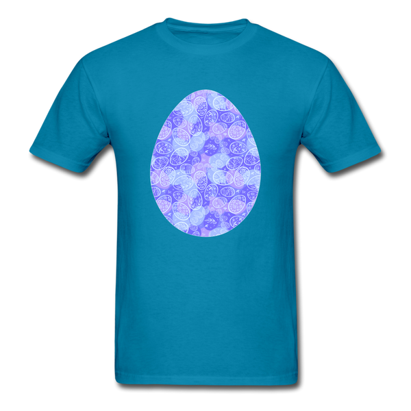 8146 1/4S EggScape Egg PREMIUM TSHIRT - turquoise