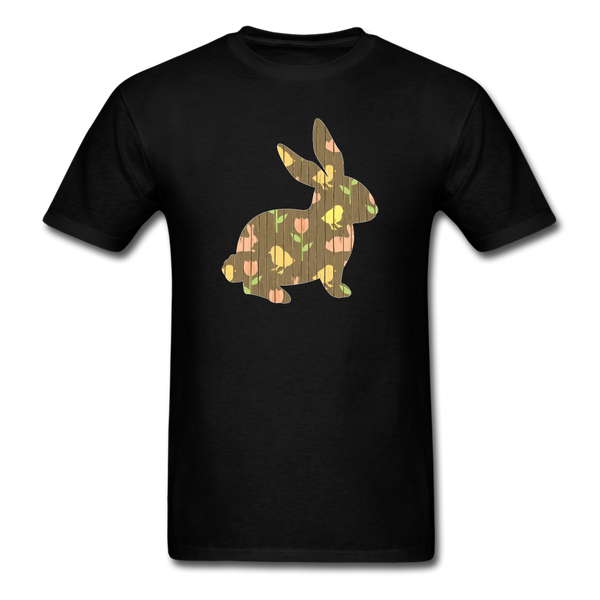 8144 1/4S Easter Panels Bunny PREMIUM TSHIRT - black