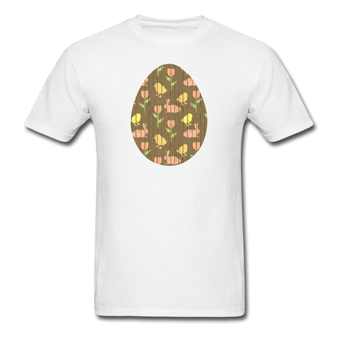 8144 1/4S Easter Panels Egg PREMIUM TSHIRT - white