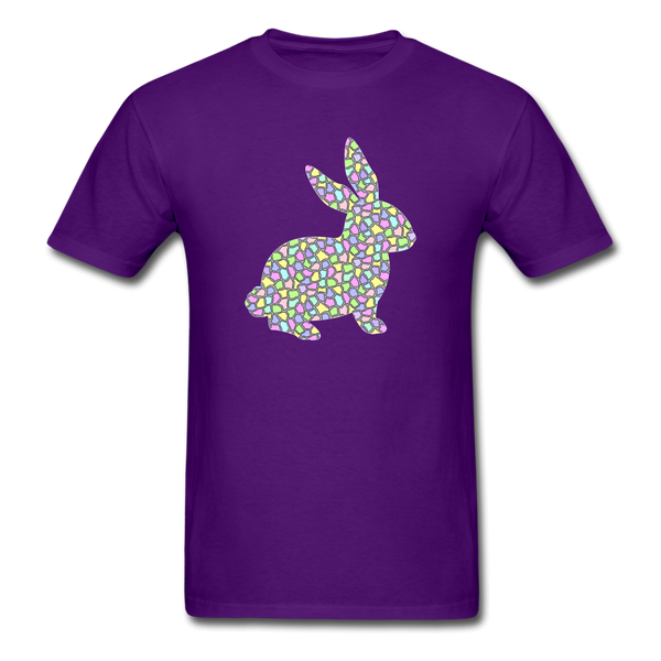 8148 1/4S Speckled Eggs Bunny PREMIUM TSHIRT - purple