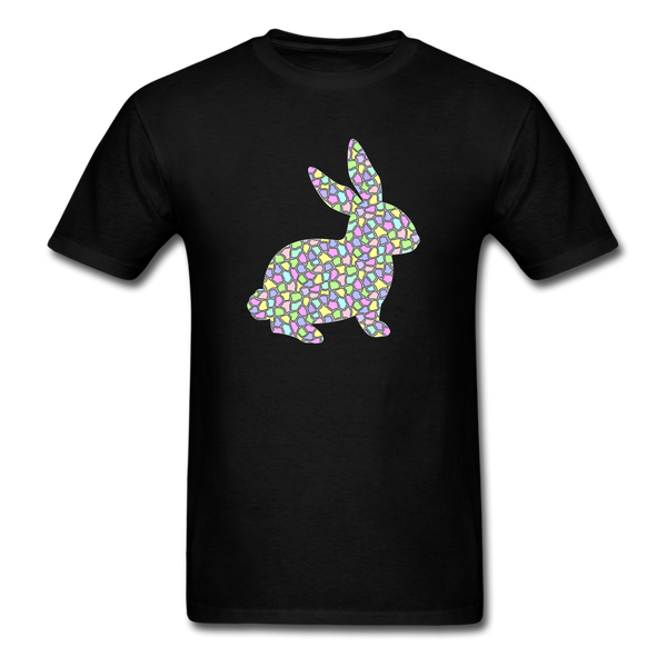 8148 1/4S Speckled Eggs Bunny PREMIUM TSHIRT - black