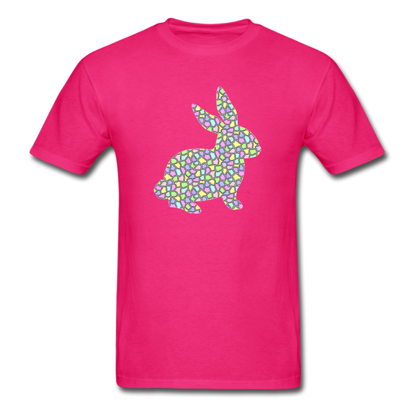 8148 1/4S Speckled Eggs Bunny PREMIUM TSHIRT - fuchsia