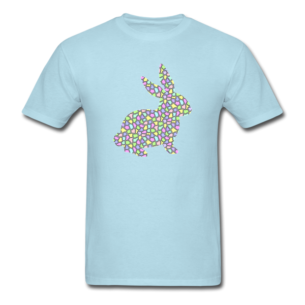 8148 1/4S Speckled Eggs Bunny PREMIUM TSHIRT - powder blue