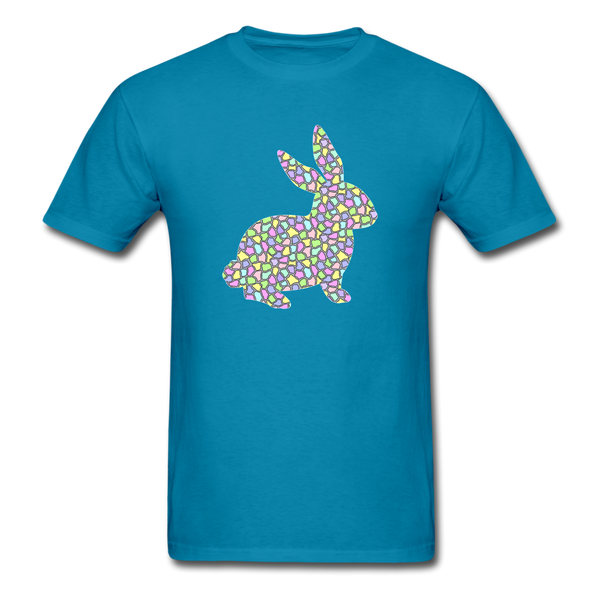 8148 1/4S Speckled Eggs Bunny PREMIUM TSHIRT - turquoise