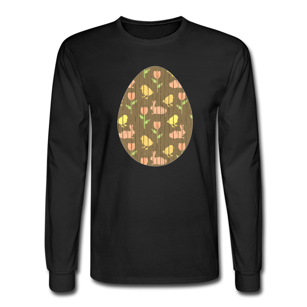 8144 4/4S Easter Panels Egg PREMIUM TSHIRT - black