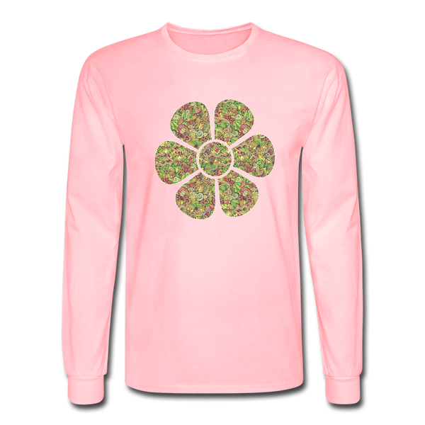 8143 4/4S Easter Collage Flower PREMIUM TSHIRT - pink