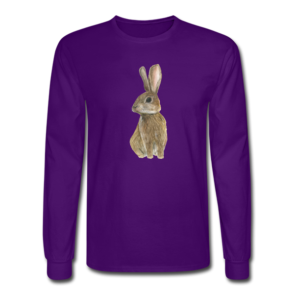 8145 4/4S The Brown Bunny Bunny PREMIUM TSHIRT - purple