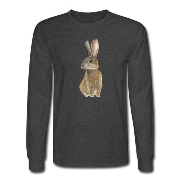 8145 4/4S The Brown Bunny Bunny PREMIUM TSHIRT - heather black