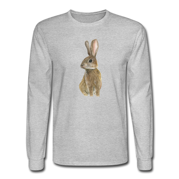 8145 4/4S The Brown Bunny Bunny PREMIUM TSHIRT - heather gray