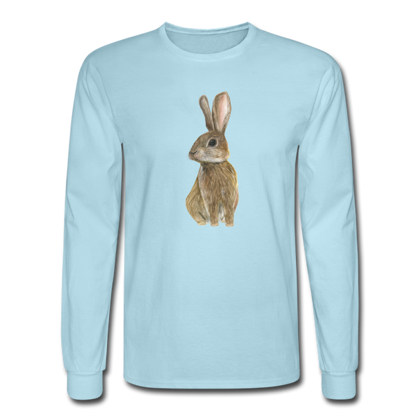 8145 4/4S The Brown Bunny Bunny PREMIUM TSHIRT - powder blue