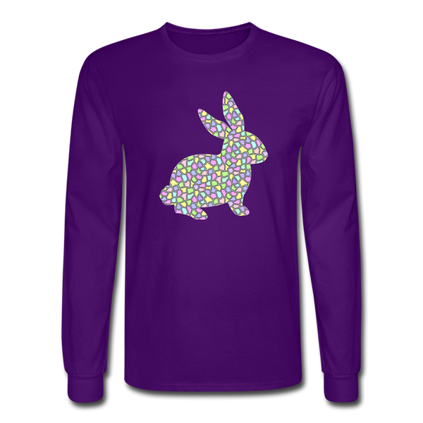 8148 4/4S Speckled Eggs Bunny PREMIUM TSHIRT - purple