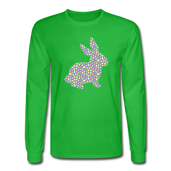 8148 4/4S Speckled Eggs Bunny PREMIUM TSHIRT - bright green