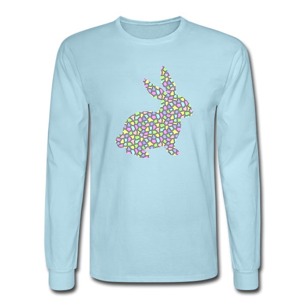 8148 4/4S Speckled Eggs Bunny PREMIUM TSHIRT - powder blue