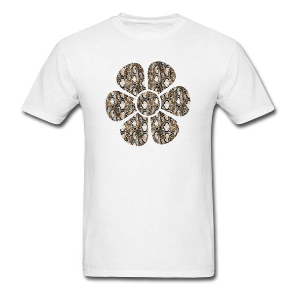 8332 1/4S Kays Serpentes Flower PREMIUM TSHIRT - white