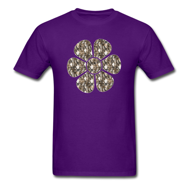 8332 1/4S Kays Serpentes Flower PREMIUM TSHIRT - purple