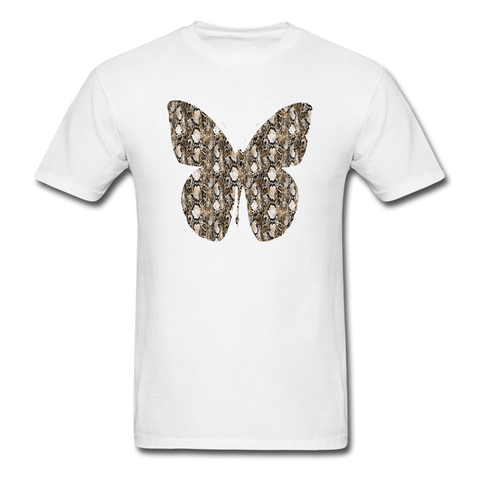 8332 1/4S Kays Serpentes Butterfly PREMIUM TSHIRT - white