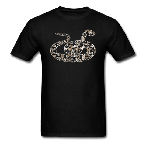 8332 1/4S Kays Serpentes Snake PREMIUM TSHIRT - black