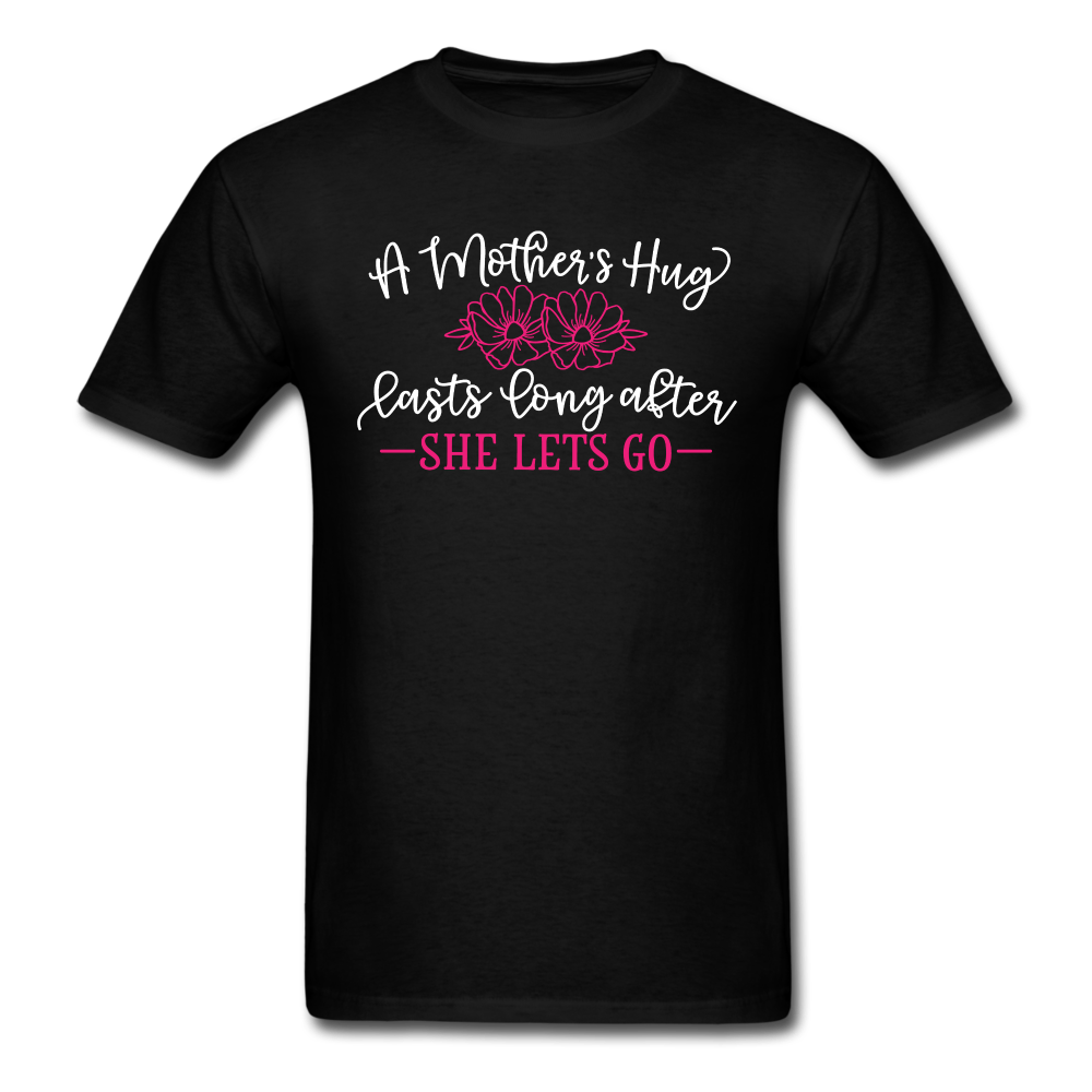 1563 1/4S A Mother's Hug White PREMIUM TSHIRT - black