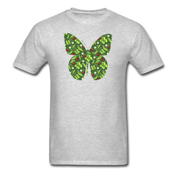 8193 1/4S Ladybug Fly Away Butterfly PREMIUM TSHIRT - heather gray