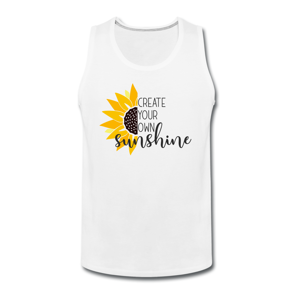 1012 0/0S Create Your Own Sunshine PREMIUM TANK - white