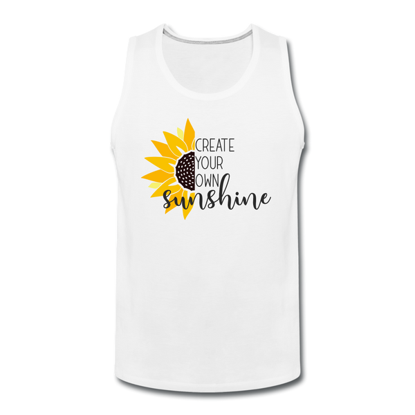 1012 0/0S Create Your Own Sunshine PREMIUM TANK - white