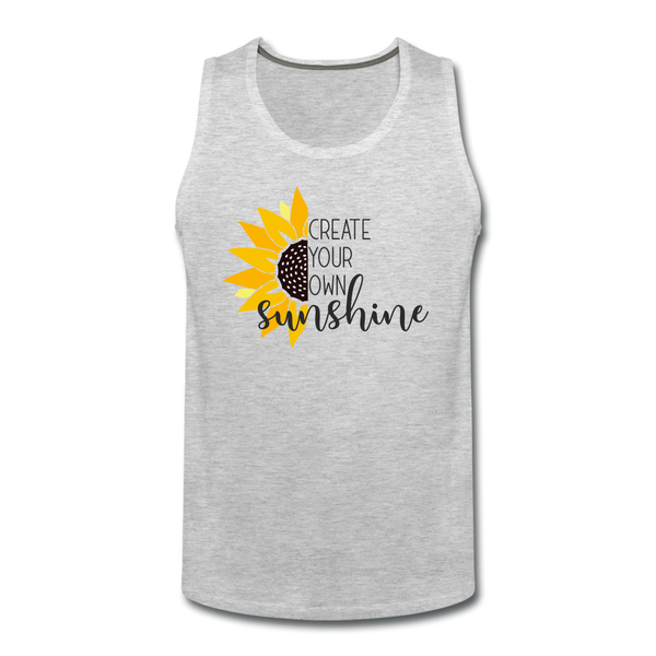 1012 0/0S Create Your Own Sunshine PREMIUM TANK - heather gray