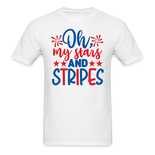 1622 1/4S Oh My Stars And Stripes PREMIUM TSHIRT - white