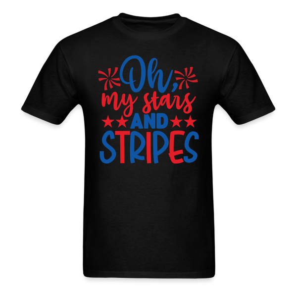 1622 1/4S Oh My Stars And Stripes PREMIUM TSHIRT - black