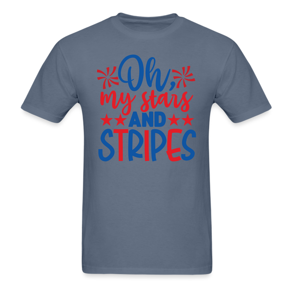 1622 1/4S Oh My Stars And Stripes PREMIUM TSHIRT - denim