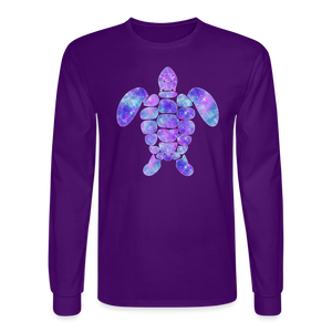 8373 4/4S Galaxy Shells Turtle 2 PREMIUM TSHIRT - purple