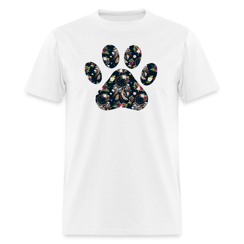 8377 1/4S Melanie's Midnight Dream Catcher Paw - white