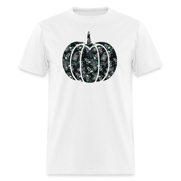 8280 1/4S R.I.P Pumpkin PREMIUM TSHIRT - white