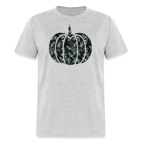 8280 1/4S R.I.P Pumpkin PREMIUM TSHIRT - heather gray