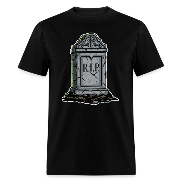 8280 1/4S R.I.P. Tombstone PREMIUM TSHIRT - black