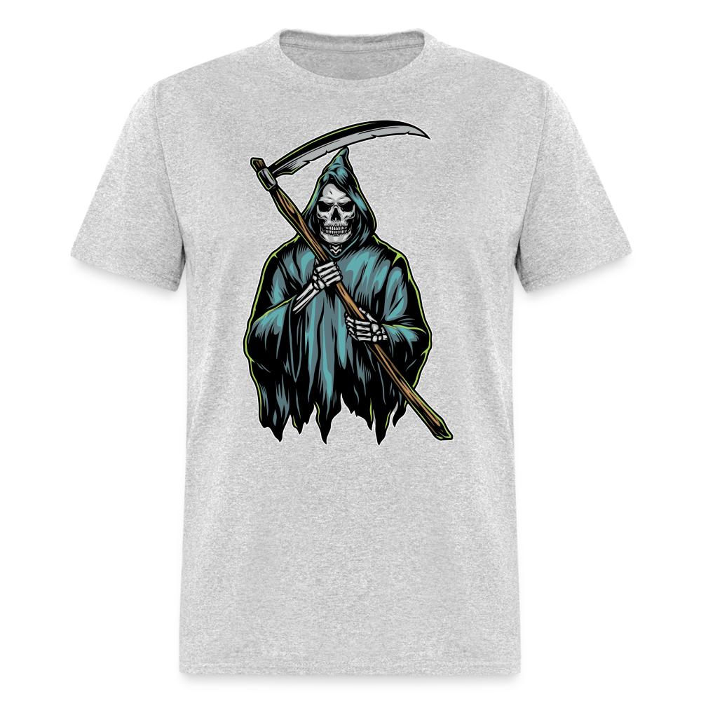 8280 1/4S R.I.P. REAPER PREMIUM TSHIRT - heather gray