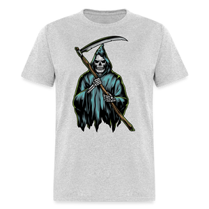 8280 1/4S R.I.P. REAPER PREMIUM TSHIRT - heather gray