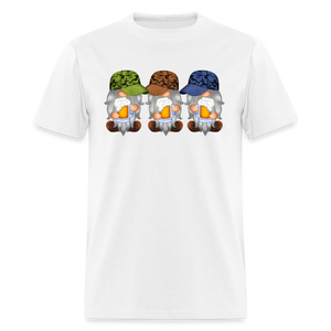 5052 1/4S Drinking With My Gnomies PREMIUM TSHIRT - white