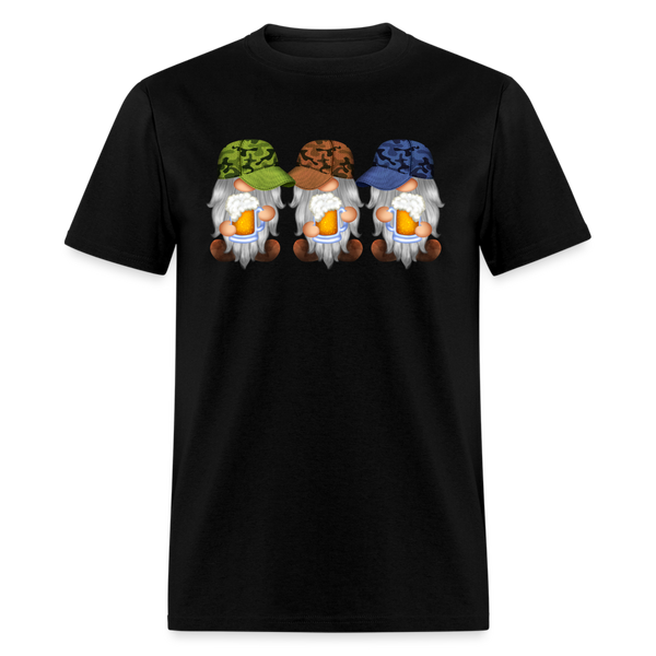 5052 1/4S Drinking With My Gnomies PREMIUM TSHIRT - black